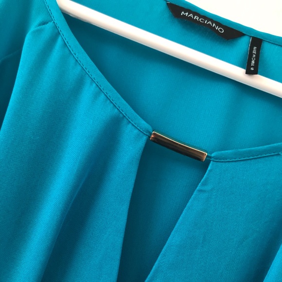 Marciano Aqua/blue blouse - Picture 4 of 8